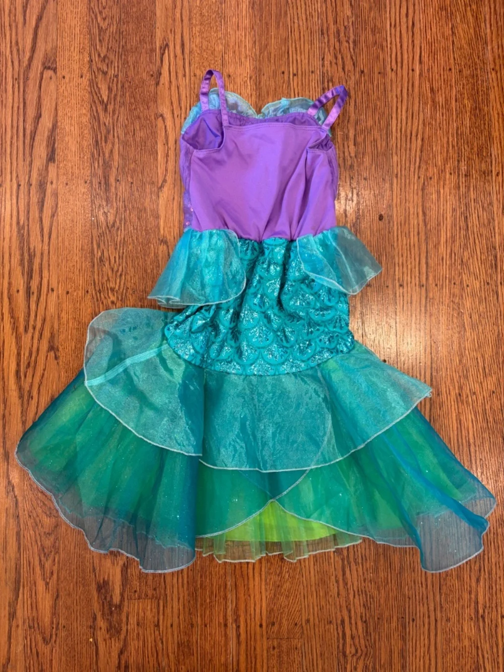Disney Store Princess Ariel Costume Dress |‎ Size 4